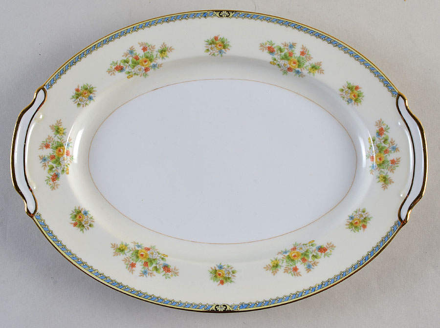 N1428 11" Oval Serving Platter by Noritake-1