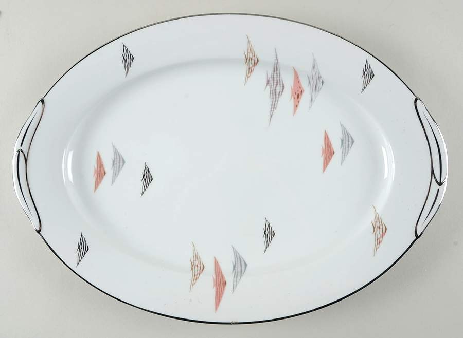 Tropica 16" Oval Serving Platter by Noritake-1