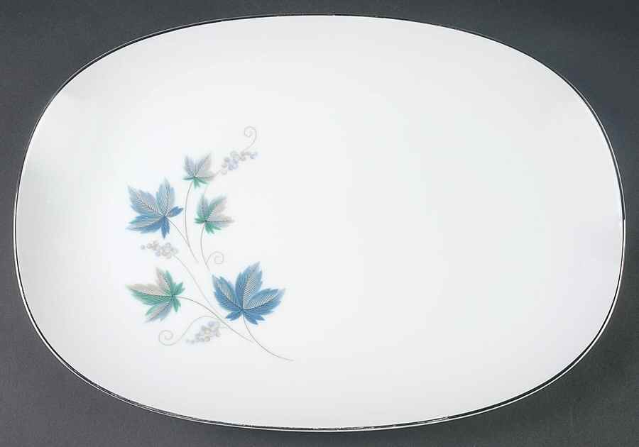 Vintage 15" Oval Serving Platter by Noritake-1