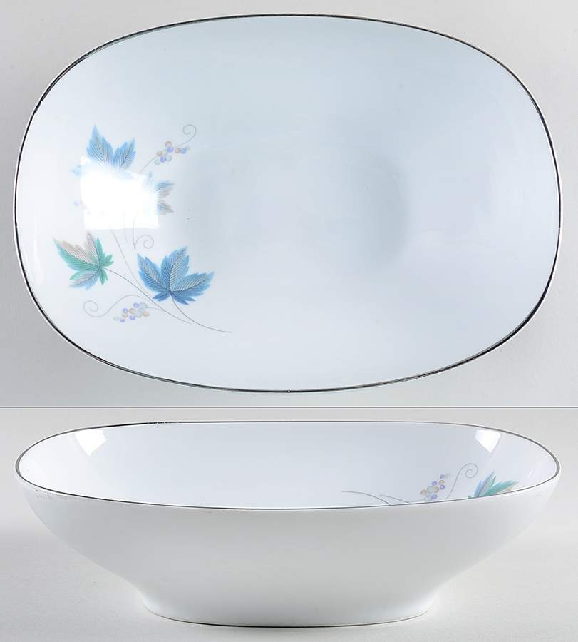 Vintage 10" Oval Vegetable Bowl by Noritake-1