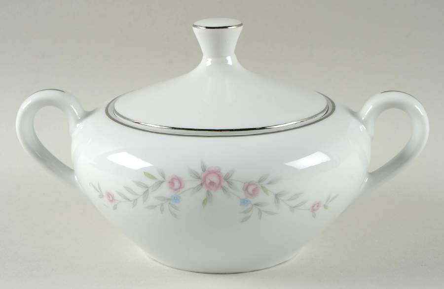 Patroon Sugar Bowl & Lid by Nasco (Japan)-1