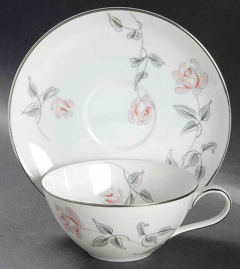 4020 Flat Cup & Saucer Set by Noritake-1