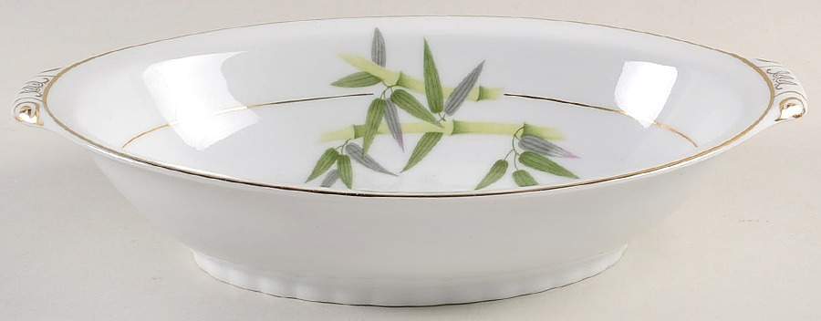NAR28 10" Oval Vegetable Bowl by Narumi-1