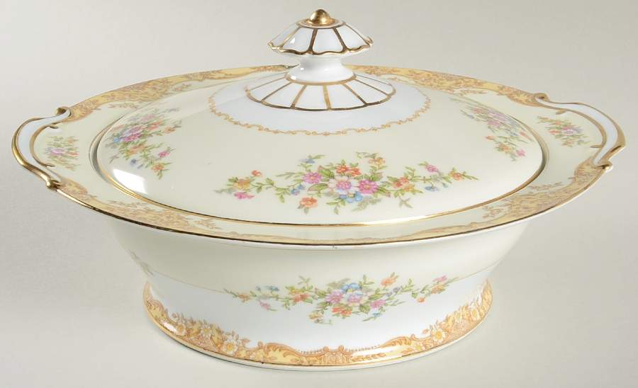 N916 Round Covered Vegetable by Noritake-1