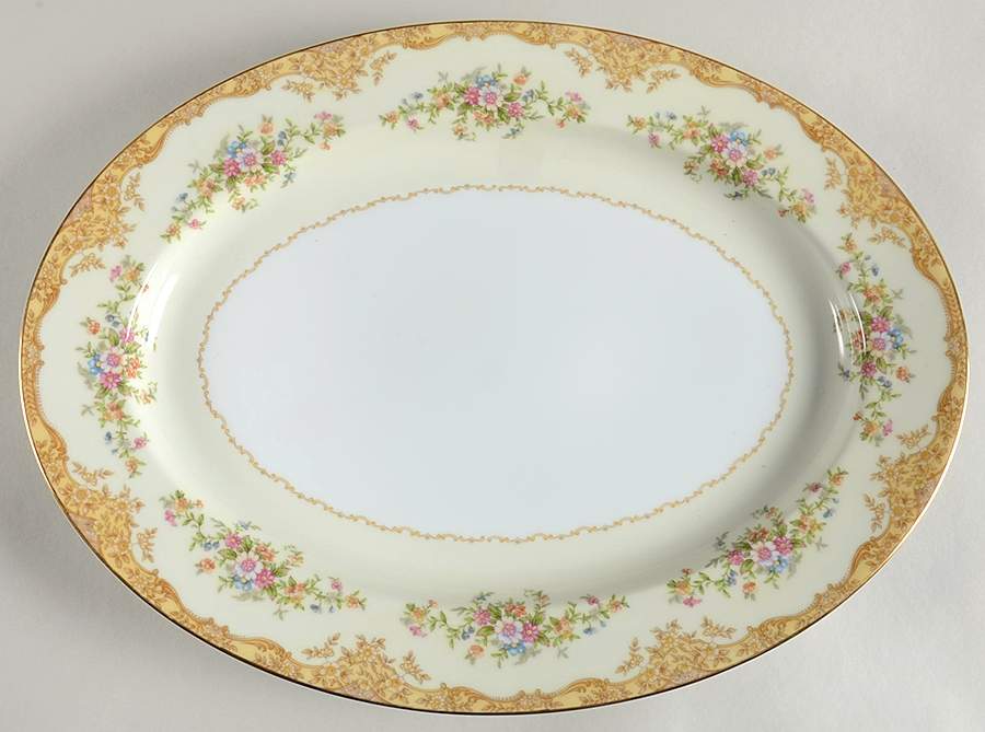 N916 16" Oval Serving Platter by Noritake-1