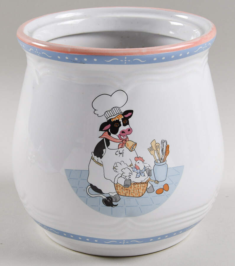 Kitchen Kow Large Canister No Lid by Newcor-1