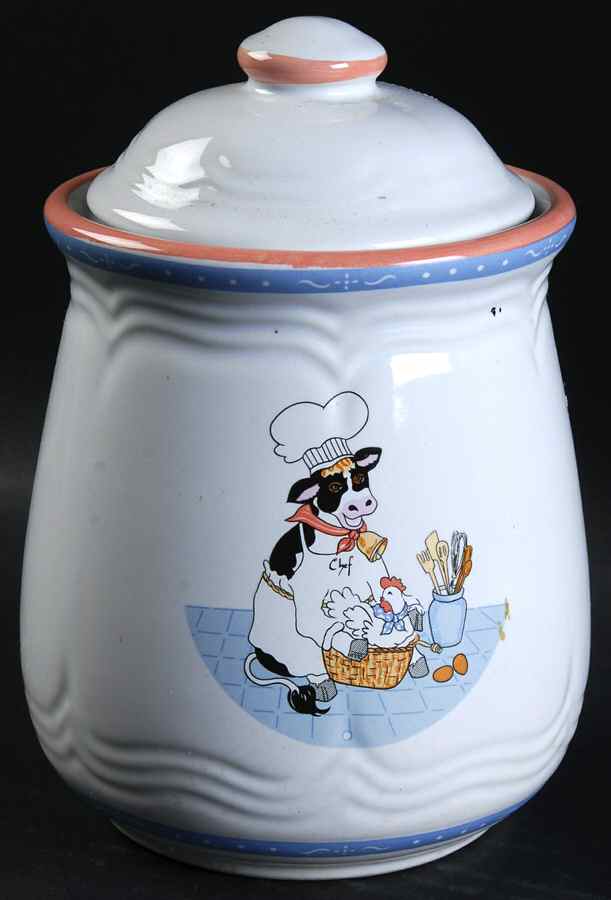 Kitchen Kow Small Canister & Lid by Newcor-1