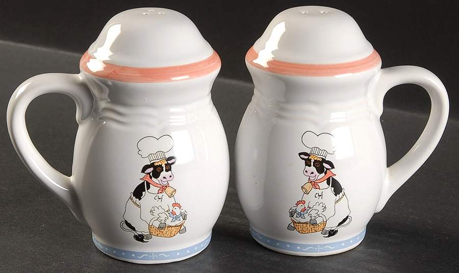 Kitchen Kow Salt & Pepper Set by Newcor-1