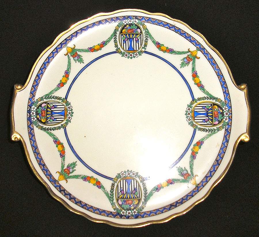 N919 Handled Cake Plate by Noritake-1