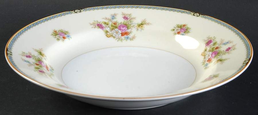 N928 Large Rim Soup Bowl by Noritake-1
