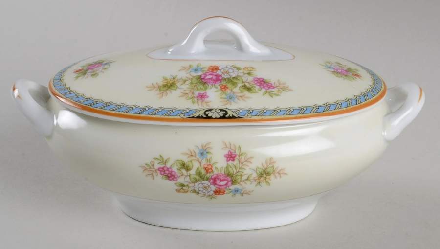 N928 Mini Oval Covered Vegetable by Noritake-1