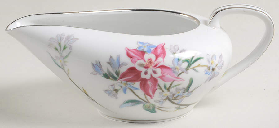 Verna (Platinum Trim) Creamer by Noritake-1