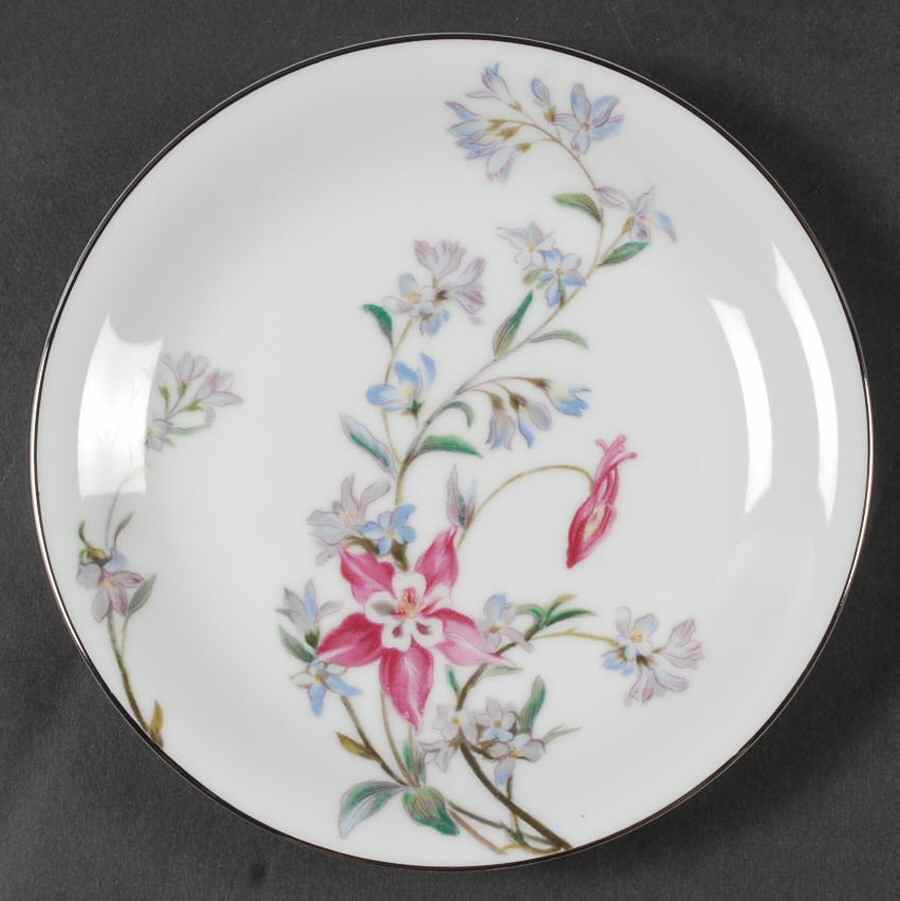 Verna (Platinum Trim) Bread & Butter Plate by Noritake-1