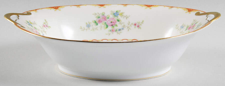 N949 10" Oval Vegetable Bowl by Noritake-1