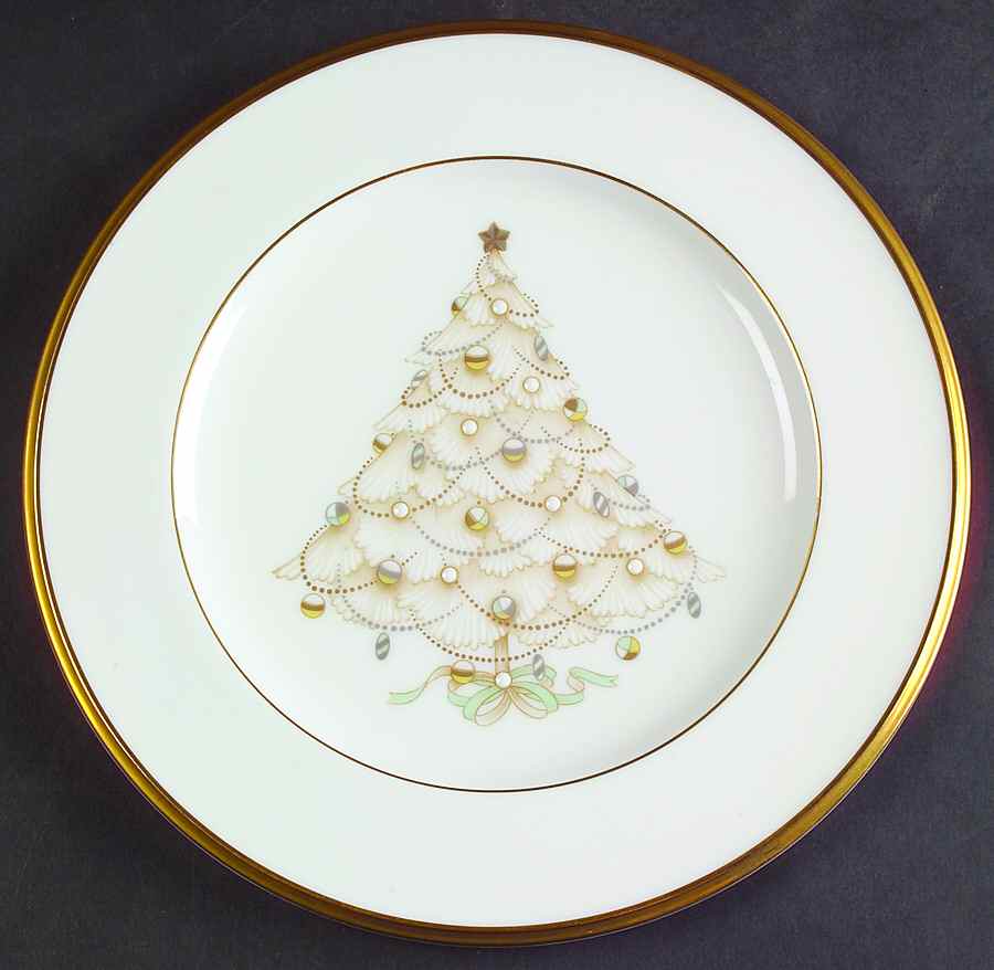 Palace Christmas Gold Holiday Salad Plate by Noritake-1