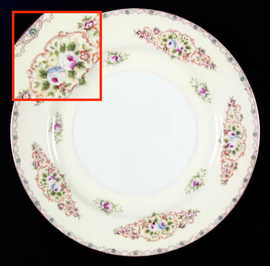 NAT17 Dinner Plate by National China-1