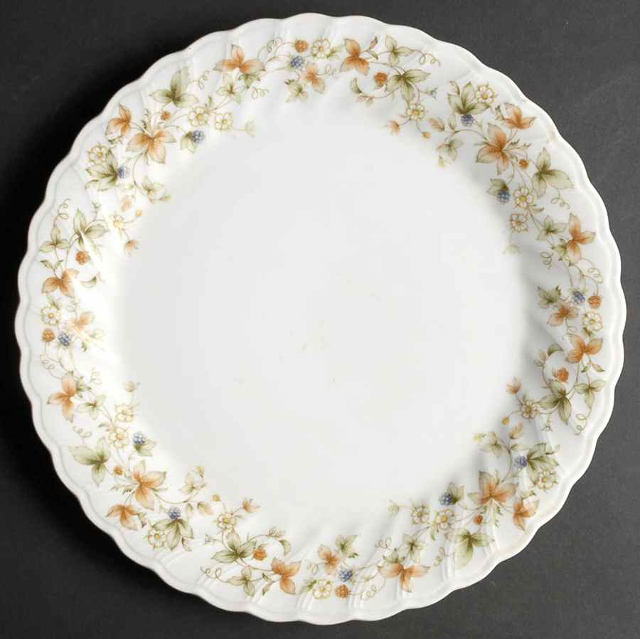 Wild Berry (No Trim) 12" Chop Plate (Round Platter) by Nichinan-1