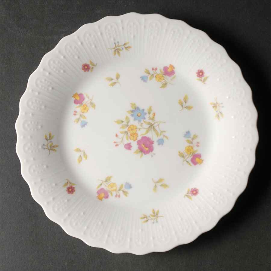 Dresden Flower Salad Plate by Nichinan-1