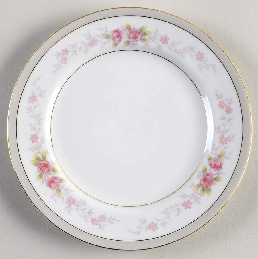 Claridge (Gold Trim) Bread & Butter Plate by Narumi-1
