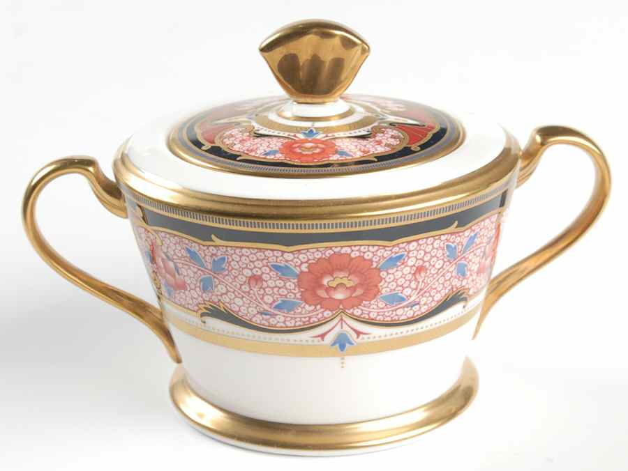 Golden Procession Sugar Bowl & Lid by Noritake-1
