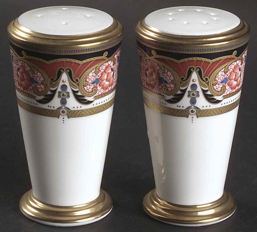 Golden Procession Salt & Pepper Set by Noritake-1