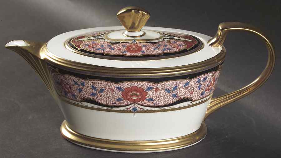 Golden Procession Teapot & Lid by Noritake-1