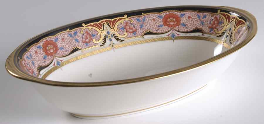 Golden Procession 10" Oval Vegetable Bowl by Noritake-1