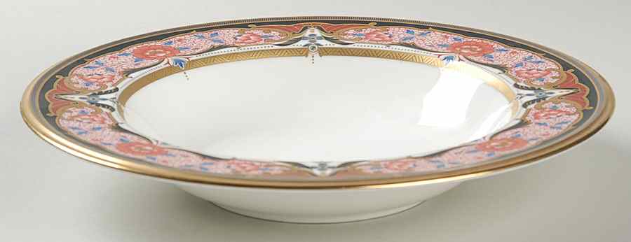Golden Procession Rim Soup Bowl by Noritake-1