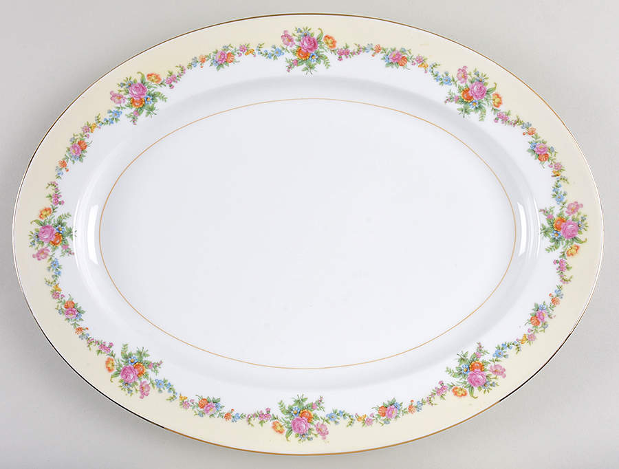 N968 16" Oval Serving Platter by Noritake-1