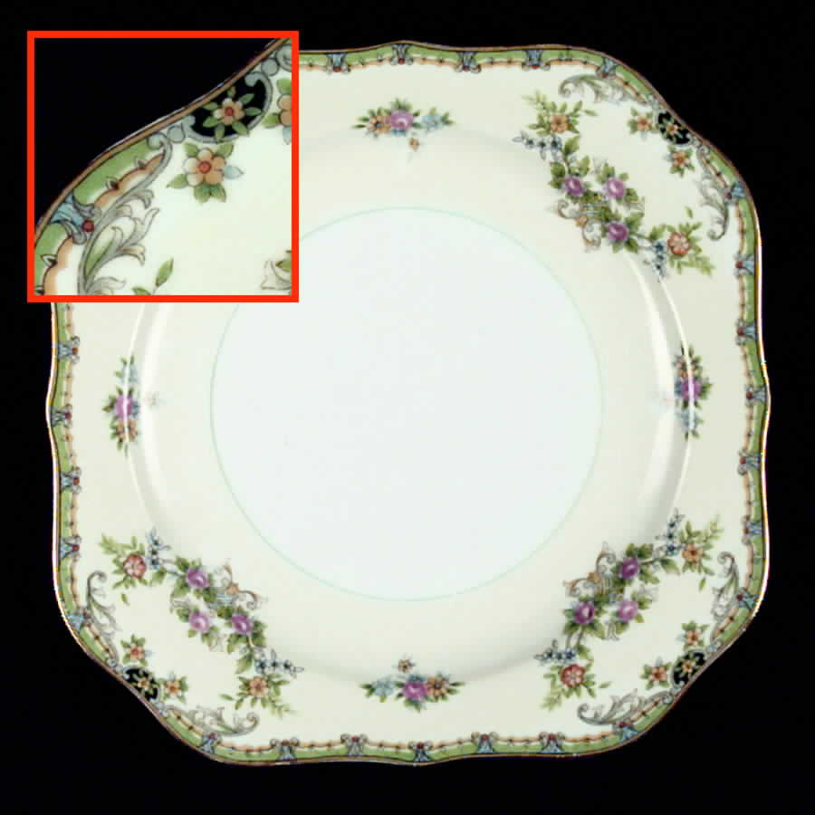 N978 Square Salad Plate by Noritake-1