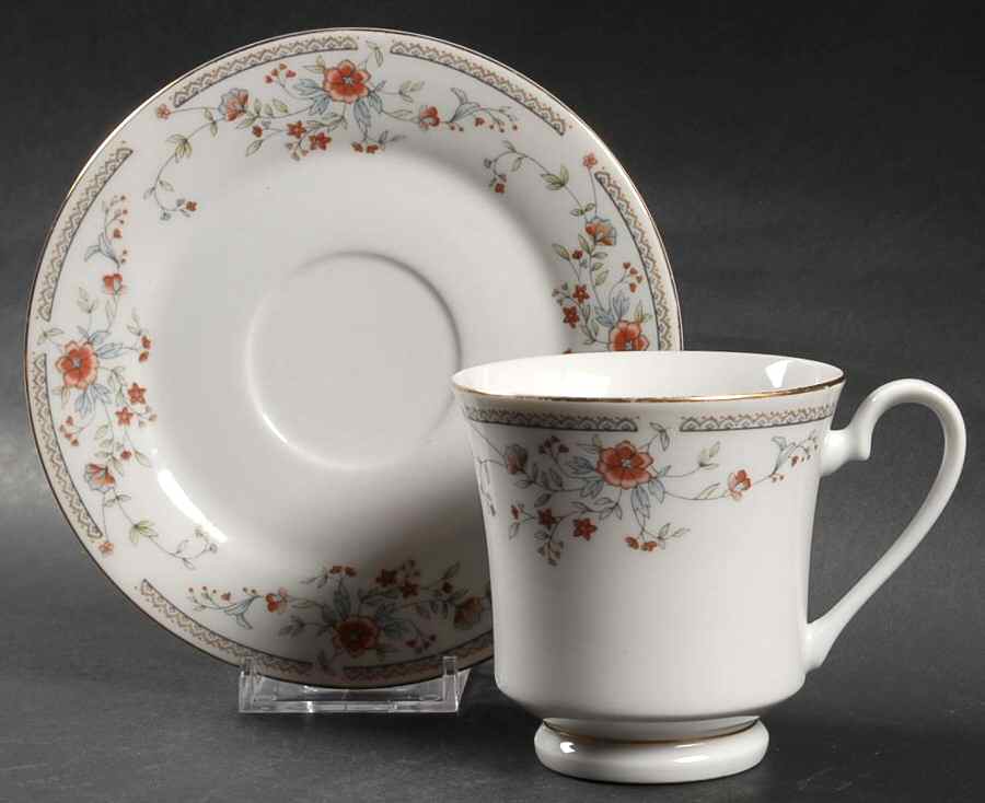 NTH5 Footed Cup & Saucer Set by Northridge-1