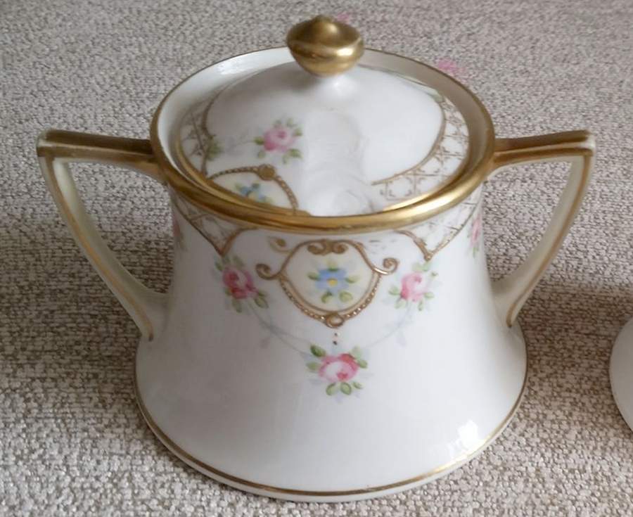 N985 Sugar Bowl & Lid by Noritake-1