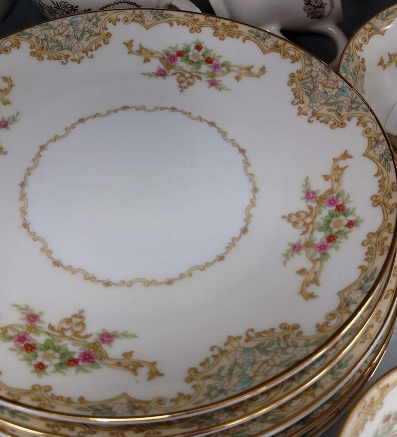 N990 Dessert Plate/Cream Soup Saucer for Footed Bowl by Noritake-1