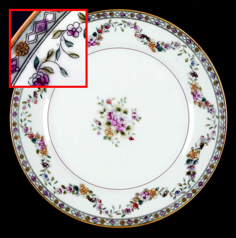 Mystery #83 Dinner Plate by Noritake-1