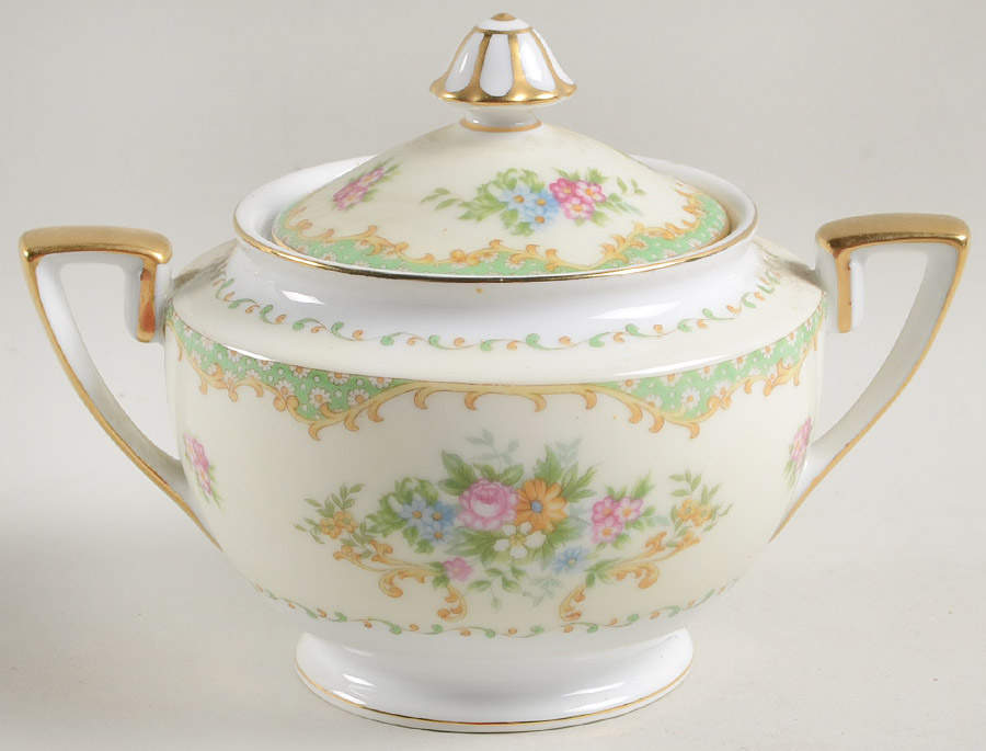 N997 Sugar Bowl & Lid by Noritake-1