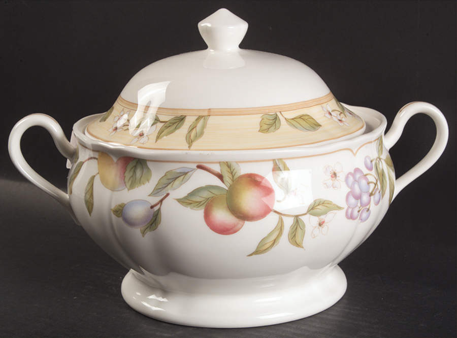 Fruit Canyon Round Covered Vegetable by Noritake-1