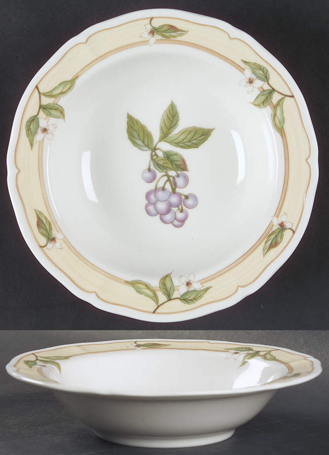 Fruit Canyon Rim Fruit/Dessert (Sauce) Bowl by Noritake-1