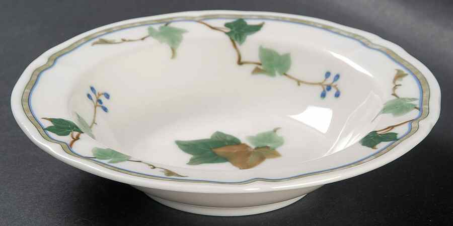 Ivy Grove Rim Fruit/Dessert (Sauce) Bowl by Noritake-1