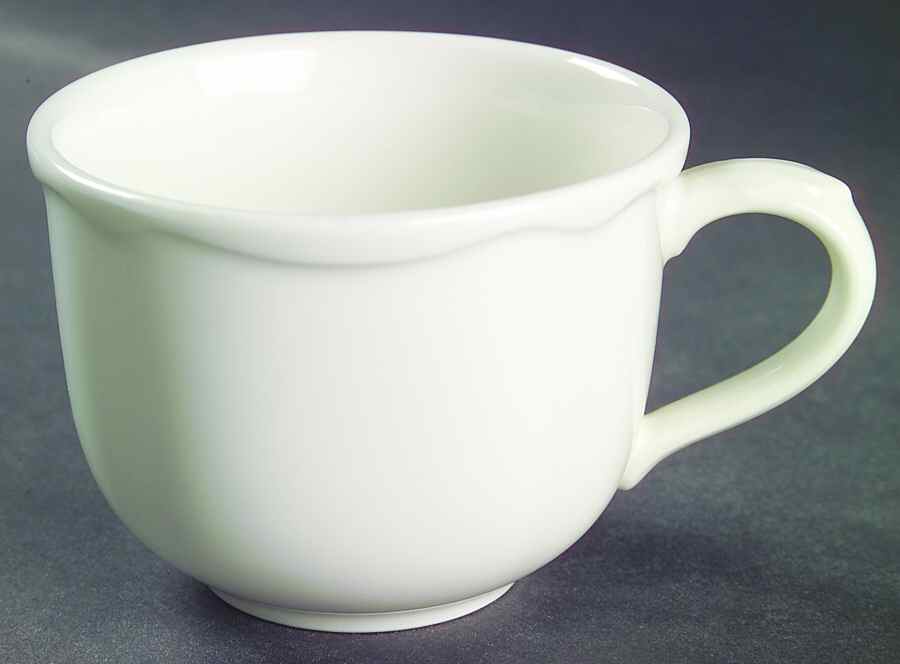 Gourmet White Flat Cup by Noritake-1