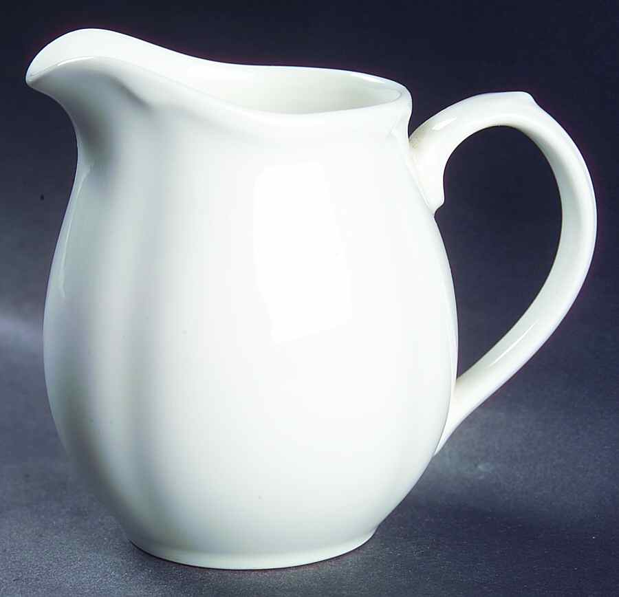 Gourmet White Creamer by Noritake-1