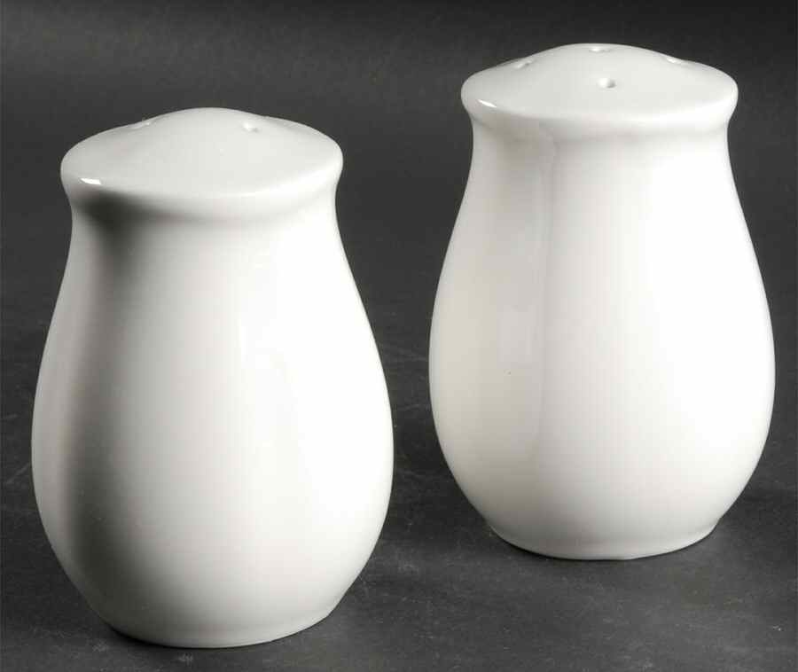 Gourmet White Salt & Pepper Set by Noritake-1
