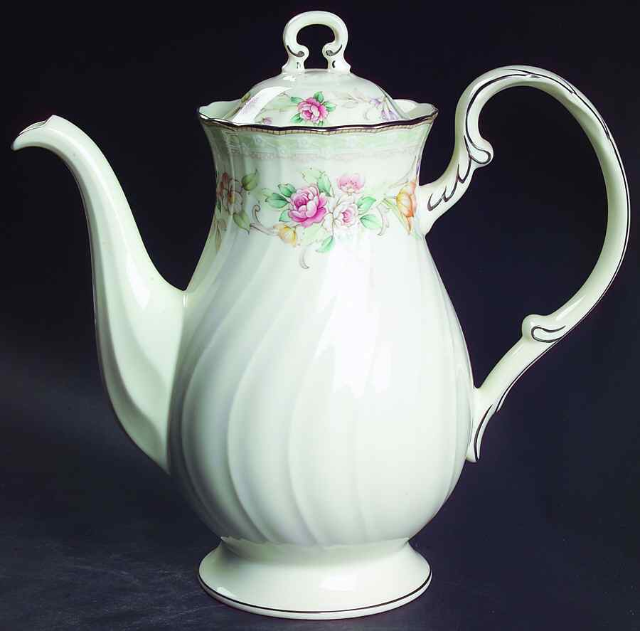 Norwalk Coffee Pot & Lid by Noritake-1