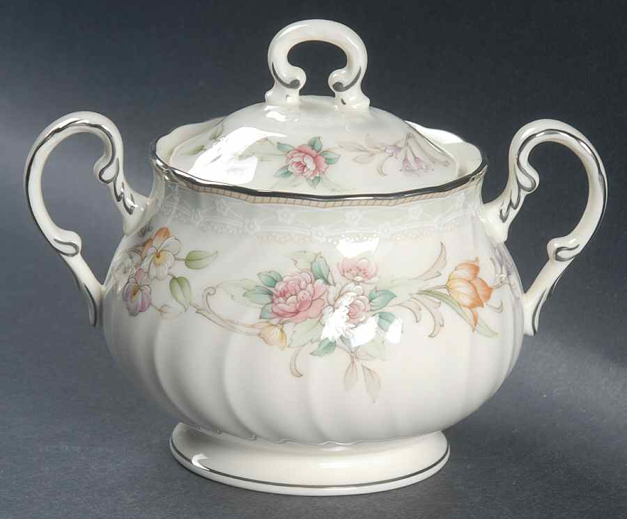 Norwalk Sugar Bowl & Lid by Noritake-1