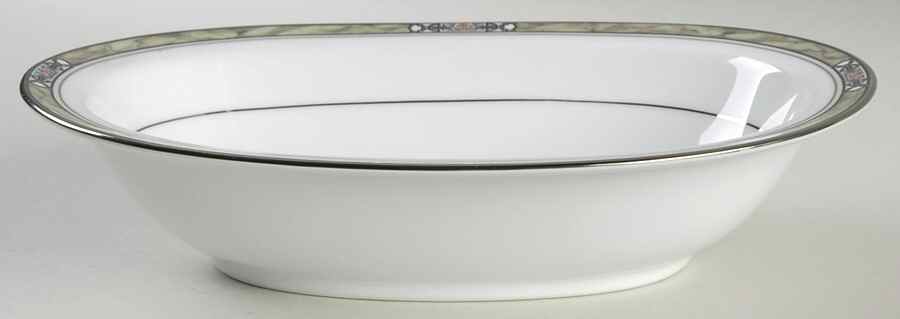 Canova 10" Oval Vegetable Bowl by Noritake-1