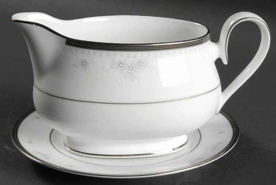 Princess Court Gravy Boat & Underplate (Relish/Butter) by Noritake-1