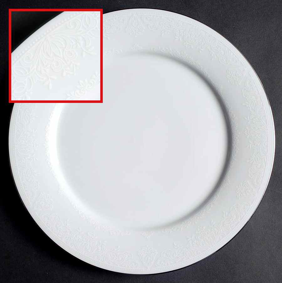 Enchanted Lace Dinner Plate by Noritake-1