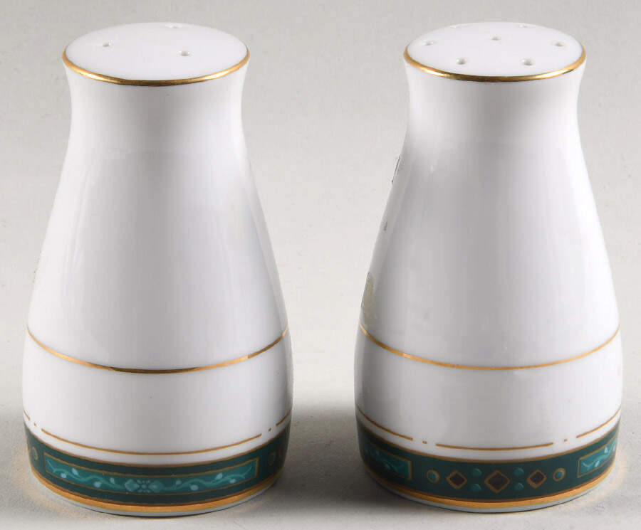 Greens Court Salt & Pepper Set by Noritake-1