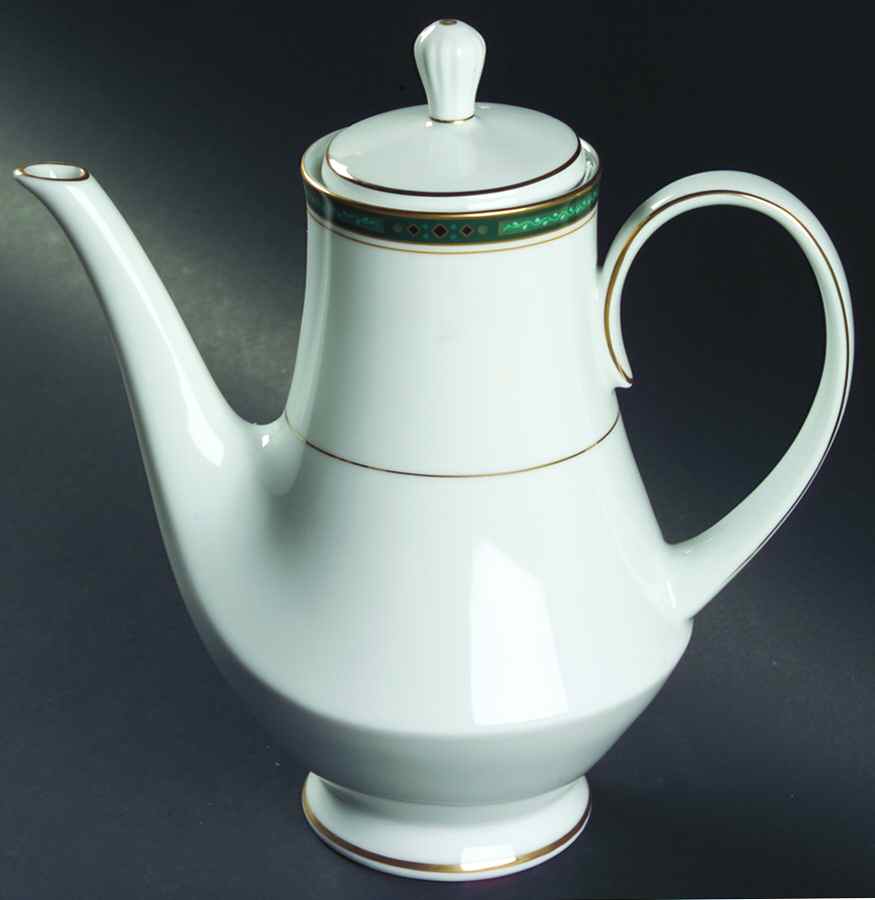 Greens Court Coffee Pot & Lid by Noritake-1