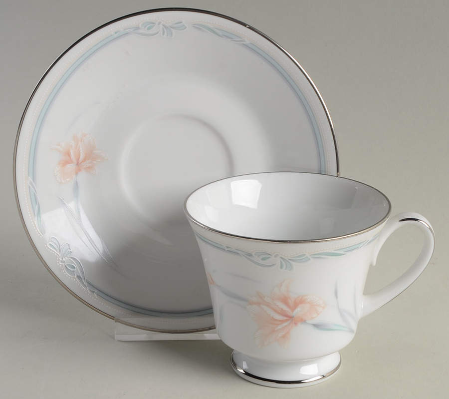 Sherrybrook Footed Cup & Saucer Set by Noritake-1
