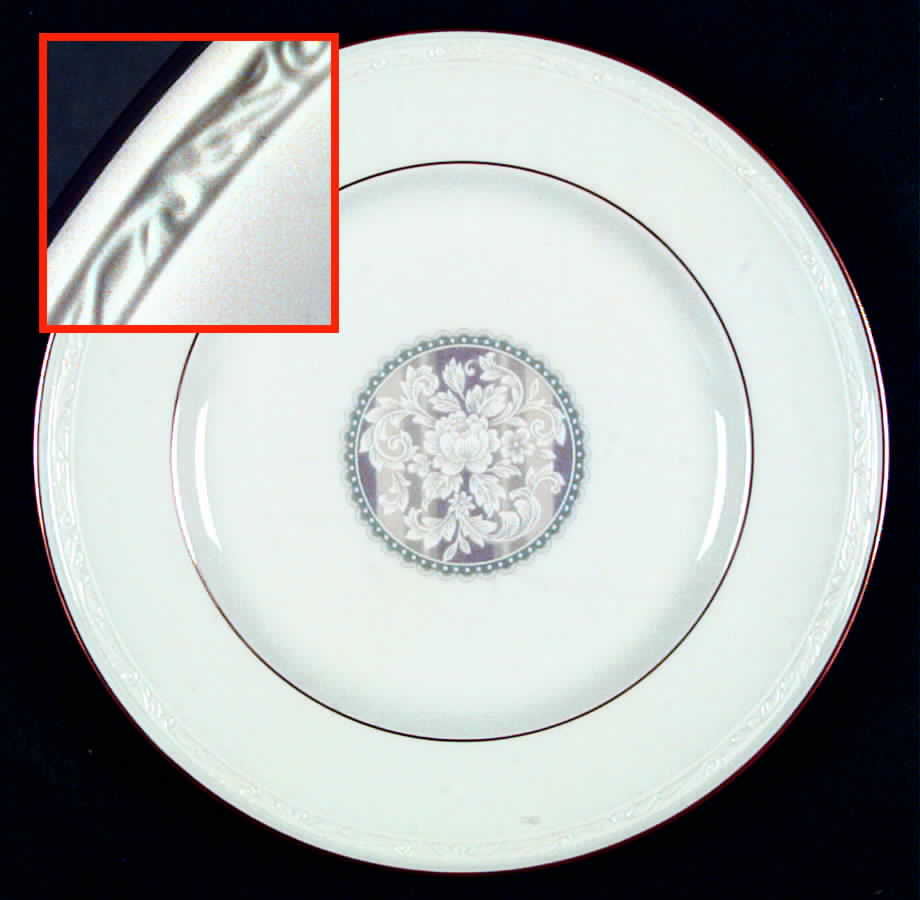 Braxton Gold Accent Salad Plate by Noritake-1